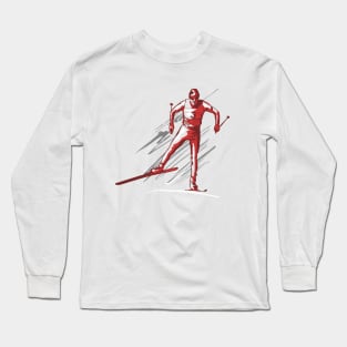 cross-country ski Long Sleeve T-Shirt